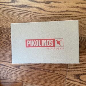 Pikolinos, size 38(8), navy and cognac